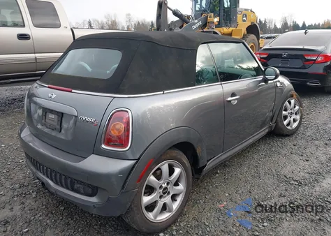 2010 Mini Cooper S из США, поврежденный, VIN WMWMS3C5XATZ85411